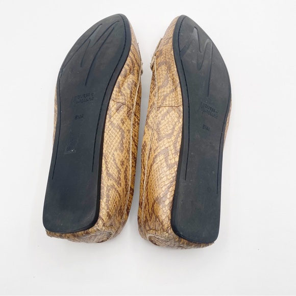 GUESS by Marciano Animal Print Snake Print Slip On Pointed Toe Flats Size 8.5 M - Picture 9 of 9